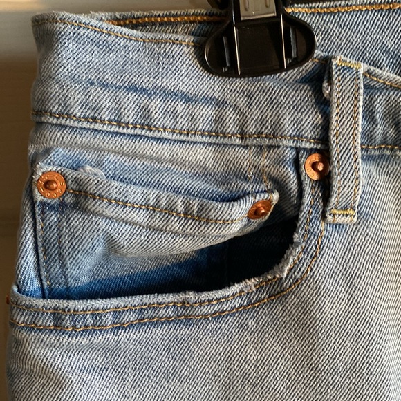 Levi’s Button Fly Straight Leg 5 Pocket Denim Size 32 - Picture 4 of 17